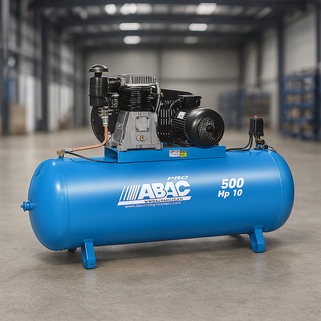 Kompresor dwutłokowy ABAC PRO B7000/500 FT10 | 11 bar | 10 KM/7.5 kW | 1210 l/min | 500 l | 400V