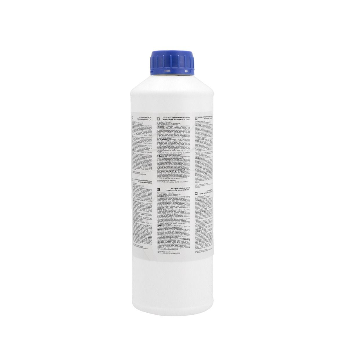 Butelka z pianą Airpress, tył etykiety, 1 l