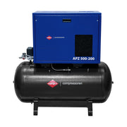Airpress cichy kompresor dwutłokowy APZ 500-200 10 bar 4 KM/3 kW 378 l/min 200 l