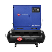 Airpress cichy kompresor dwutłokowy APZ 600-270 10 bar 5.5 KM/4 kW 465 l/min 270 l
