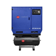 Airpress cichy kompresor dwutłokowy APZ 900-90-90S 10 bar 7.5 KM/5.5 kW 872 l/min 2x90 l - połączenie gwiazda-trójkąt
