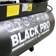 Kompresor dwutłokowy Black Pro B3800B 10 bar 3 KM/2.2 kW 245.6 l/min 90 l 400