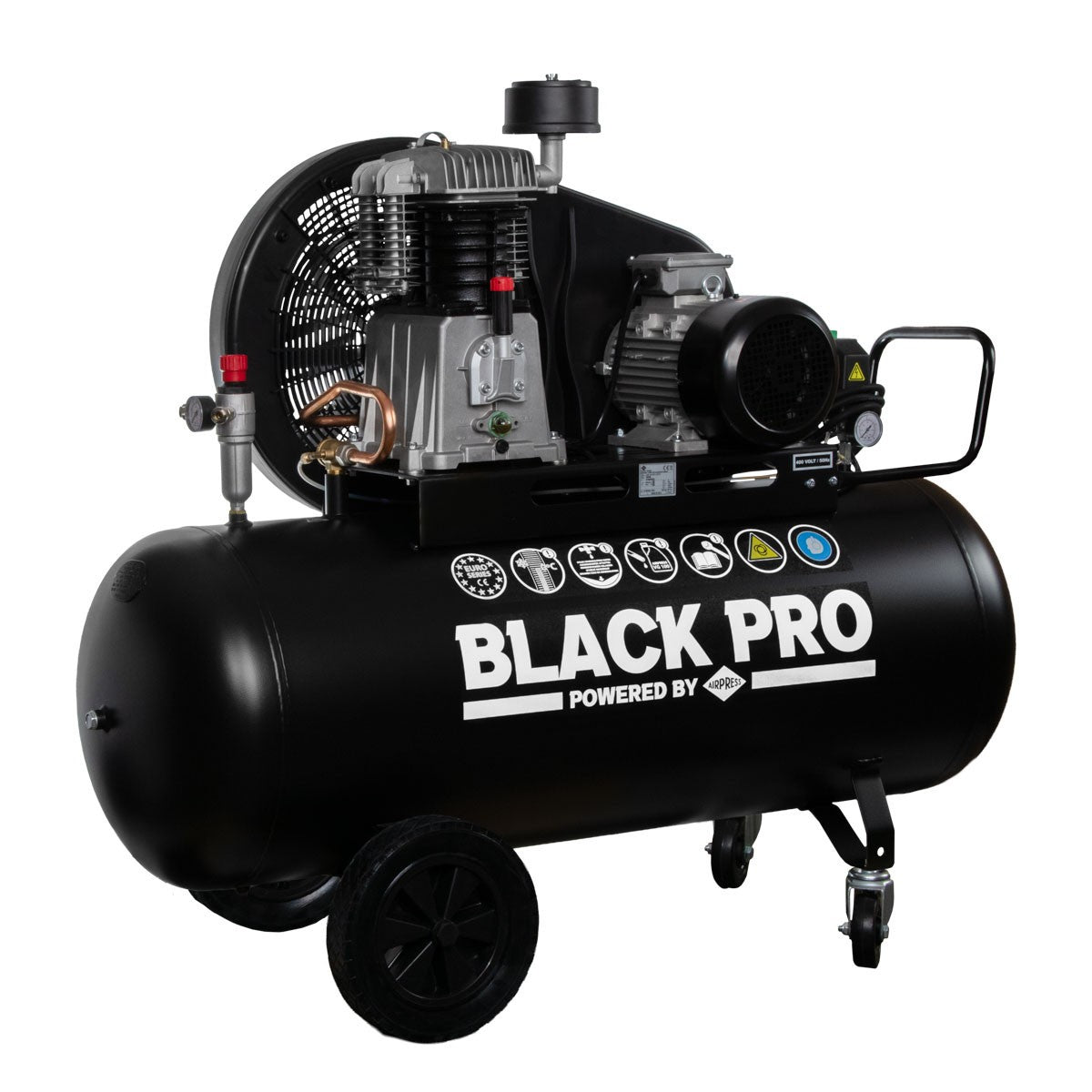 Kompresor dwutłokowy Black Pro NB7 11 bar 7.5 KM/5.5 kW 652.2 l/min 270 l