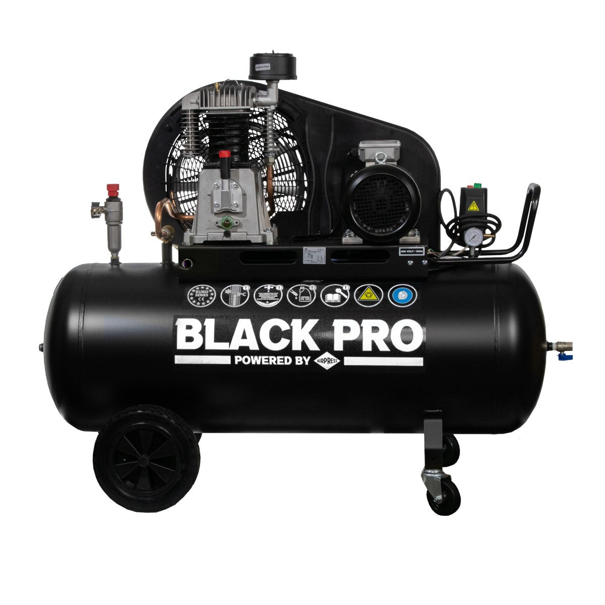 Kompresor dwutłokowy Black Pro NB7 11 bar 7.5 KM/5.5 kW 652.2 l/min 270 l