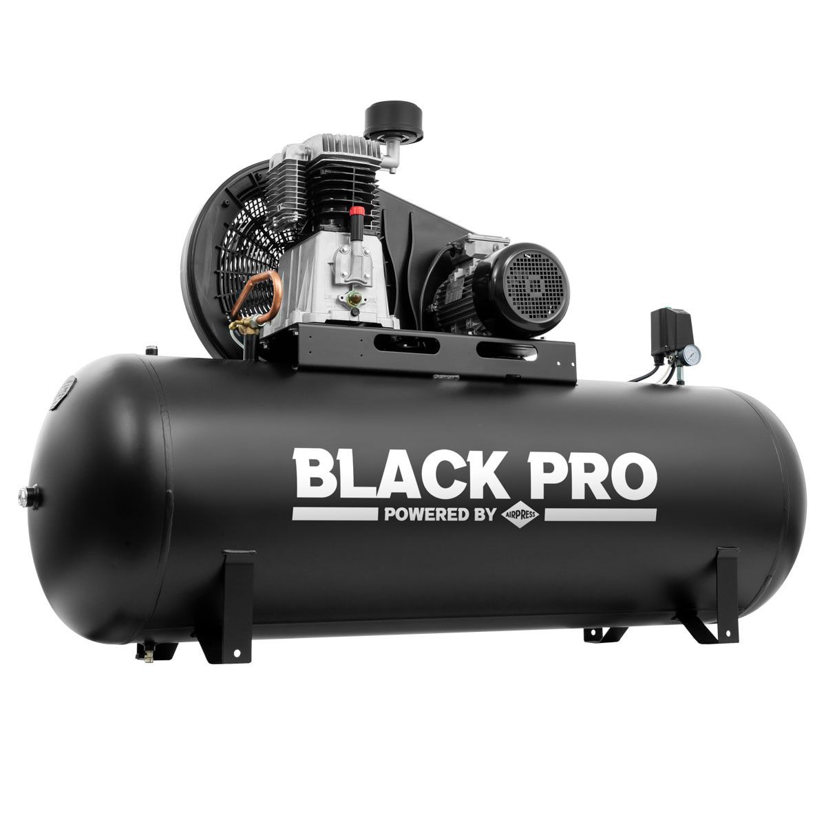 Kompresor dwutłokowy Black Pro NB7 11 bar 7.5 KM/5.5 kW 652.2 l/min 500 l