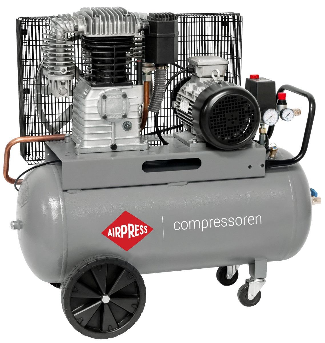 Airpress kompresor dwutłokowy HK 700-90 Pro 11 bar 5.5 KM/4 kW 400V 662 l/min 90 l