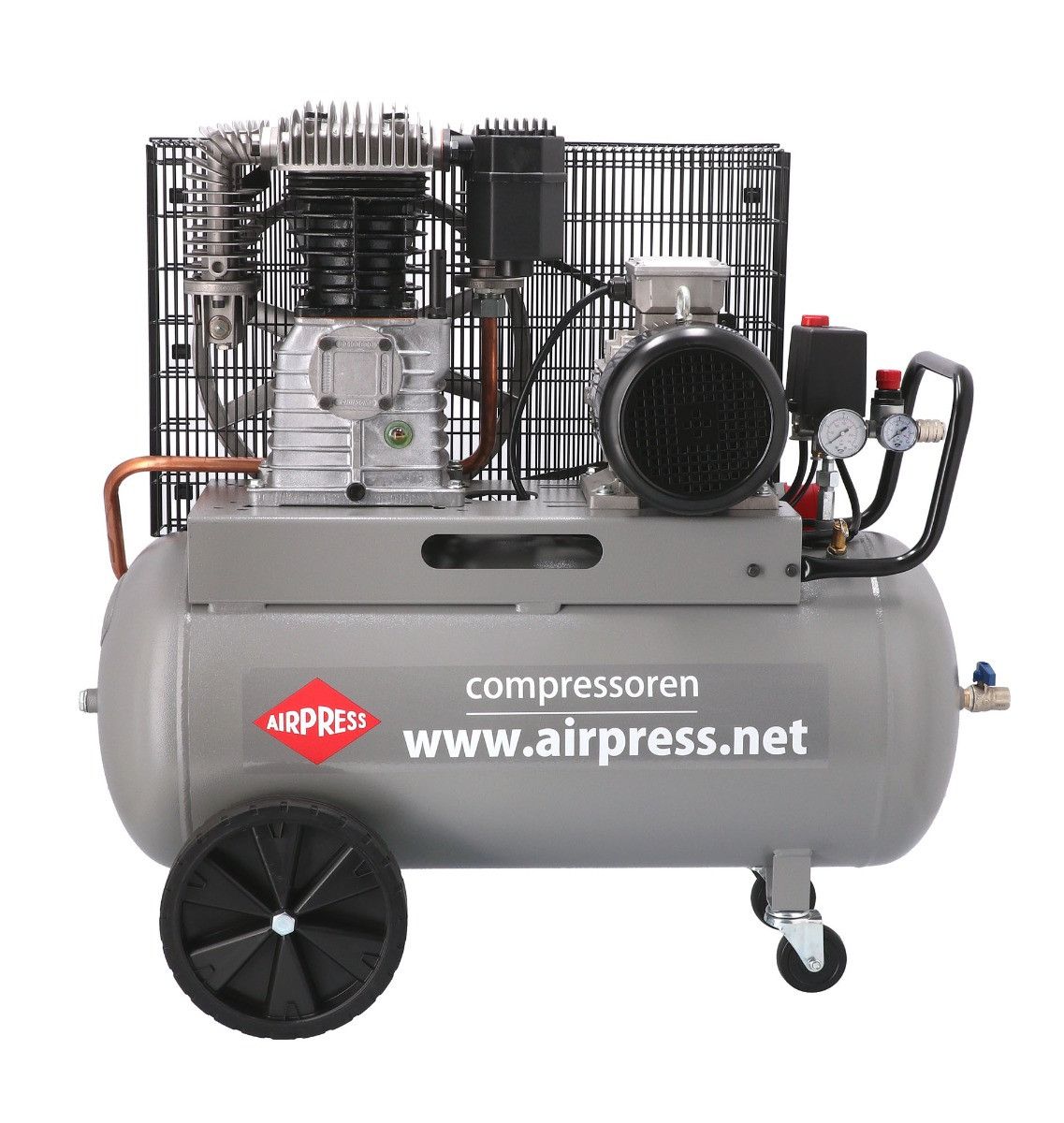 Airpress kompresor dwutłokowy HK 700-90 Pro 11 bar 5.5 KM/4 kW 400V 662 l/min 90 l