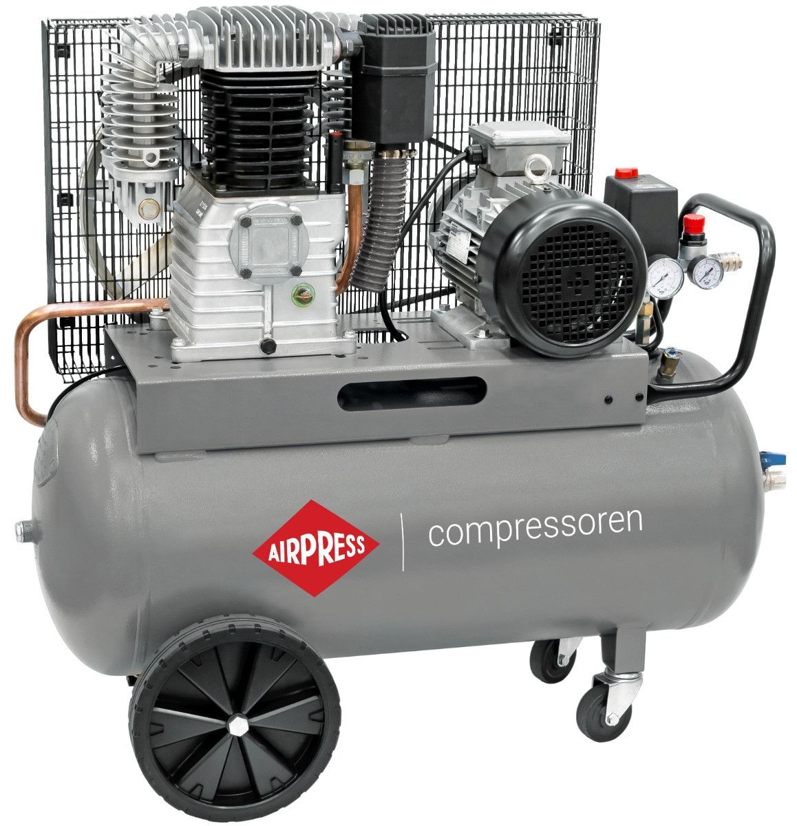 Airpress kompresor dwutłokowy HK 650-90 Pro 11 bar 5.5 KM/4 kW 400V 612 l/min 90 l