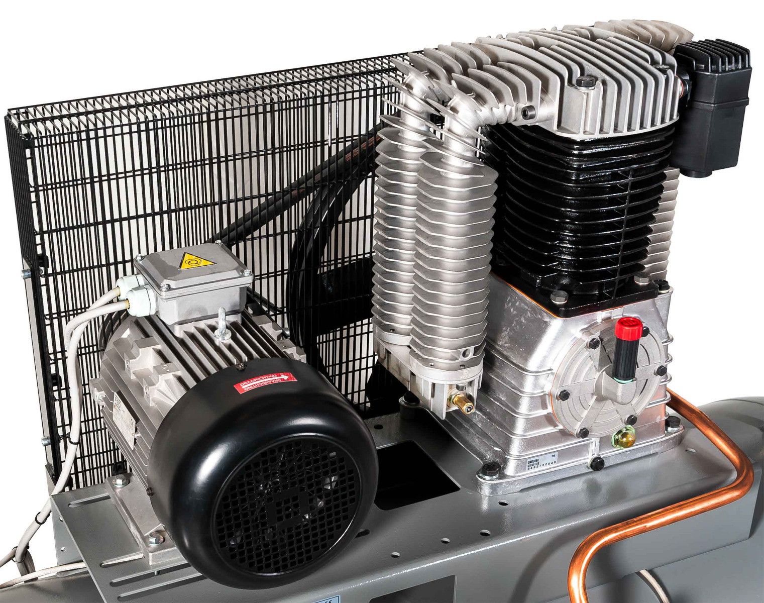 Airpress kompresor dwutłokowy HK 1500-500 SD Pro 14 bar 10 KM/7.5 kW 400V 599,9 l/min 500 l - połączenie gwiazda-trójkąt