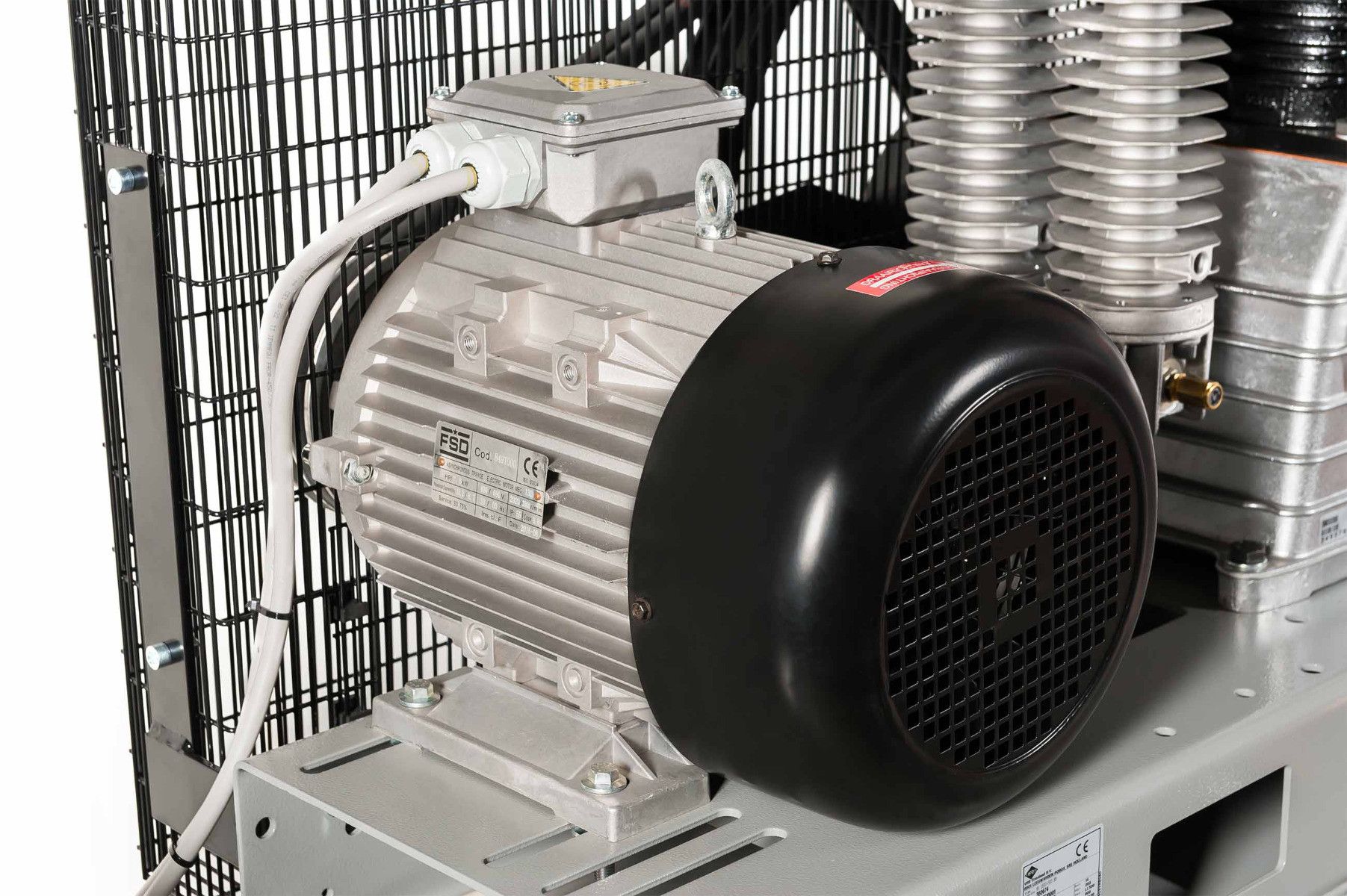 Airpress kompresor dwutłokowy HK 1500-500 SD Pro 14 bar 10 KM/7.5 kW 400V 599,9 l/min 500 l - połączenie gwiazda-trójkąt