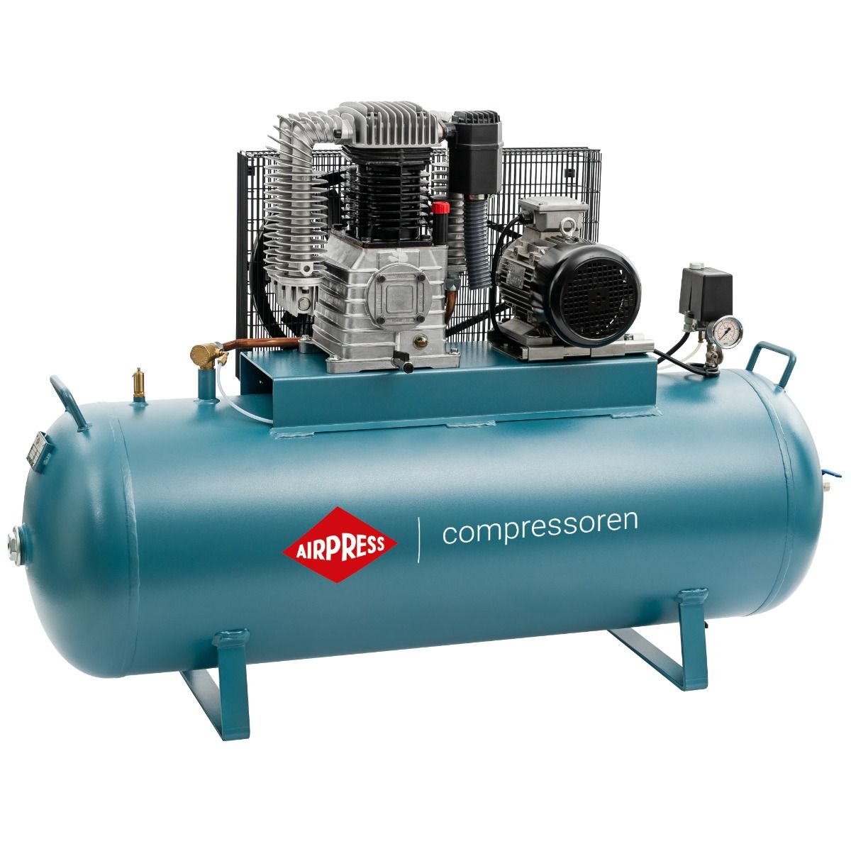 Airpress kompresor dwutłokowy Airpress K 300-700 14 bar 5.5 KM/4 kW 400V 700 l/min 300 l