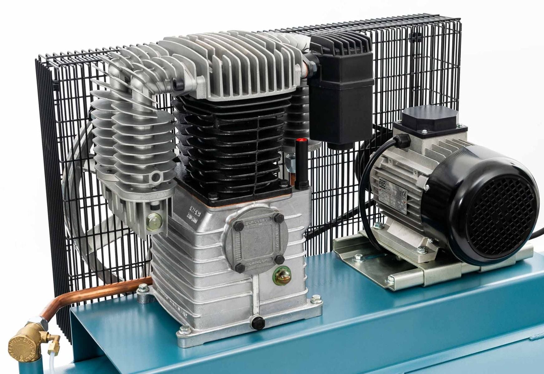 Airpress kompresor dwutłokowy K 200-600 14 bar 4 KM/3 kW 400V 600 l/min 200 l