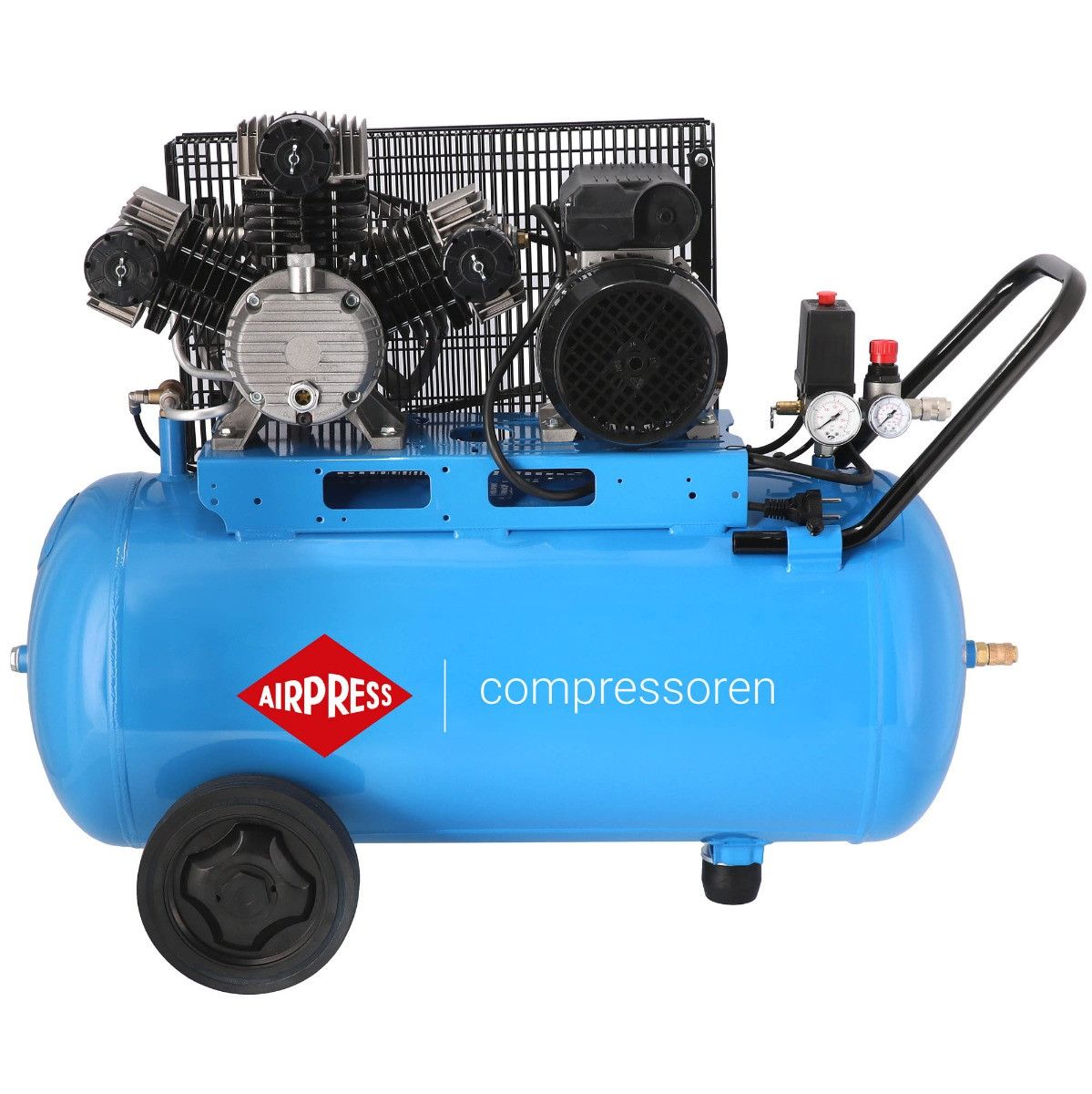 Airpress kompresor 3 tłokowy LM 100-400 10 bar 3 KM/2.2 kW 400 l/min 100 l