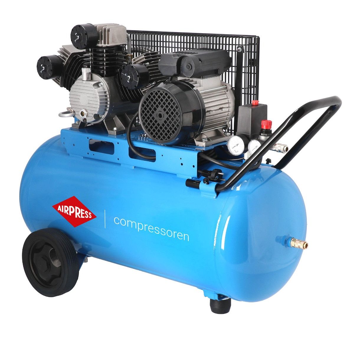 Airpress kompresor 3 tłokowy LM 100-400 10 bar 3 KM/2.2 kW 400 l/min 100 l