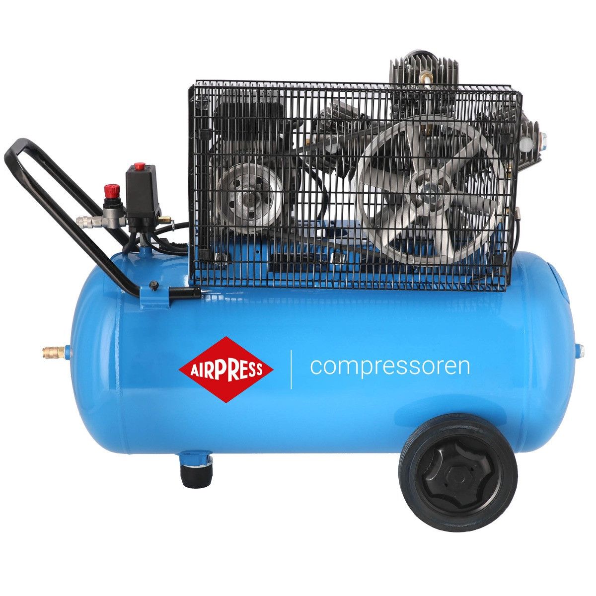 Airpress kompresor 3 tłokowy LM 100-400 10 bar 3 KM/2.2 kW 400 l/min 100 l
