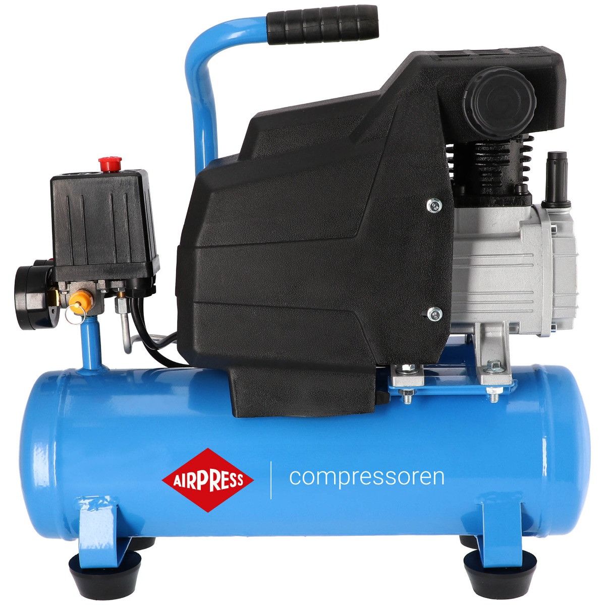 Airpress mały kompresor H 185-6 8 bar 1.5 KM/1.1 kW 82.3 l/min 6 l