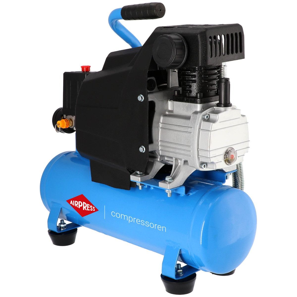 Airpress mały kompresor H 185-6 8 bar 1.5 KM/1.1 kW 82.3 l/min 6 l