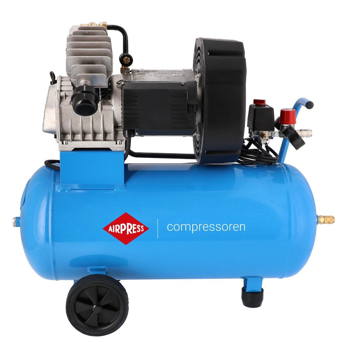Airpress kompresor dwutłokowy LM 50-410 10 bar 3 KM/2.2 kW 410 l/min 50 l