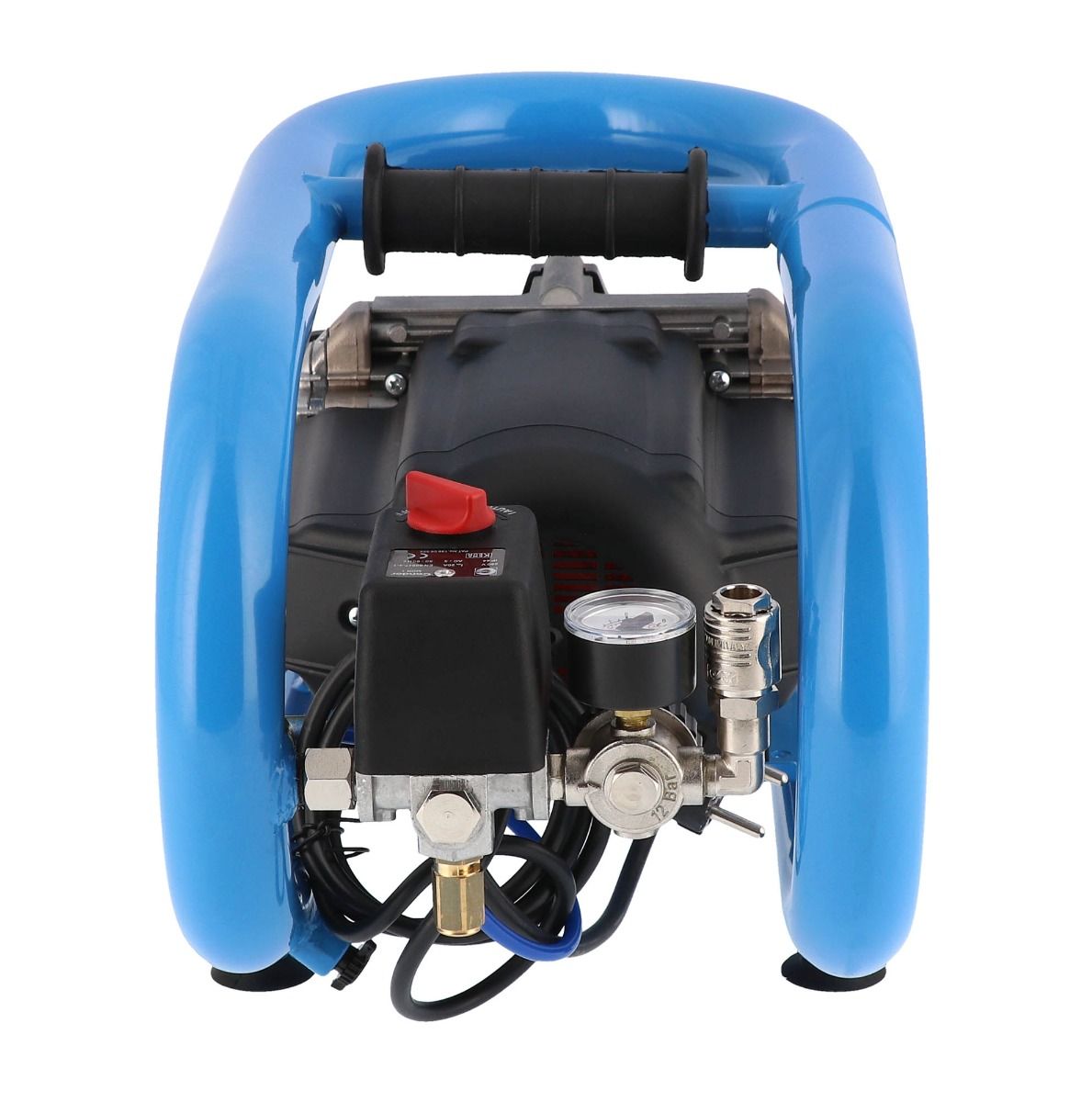 Mały kompresor bezolejowy dwutłokowy LMO 3-210 10 bar 0.7 KM/0.5 kW 125 l/min 3 l cichy