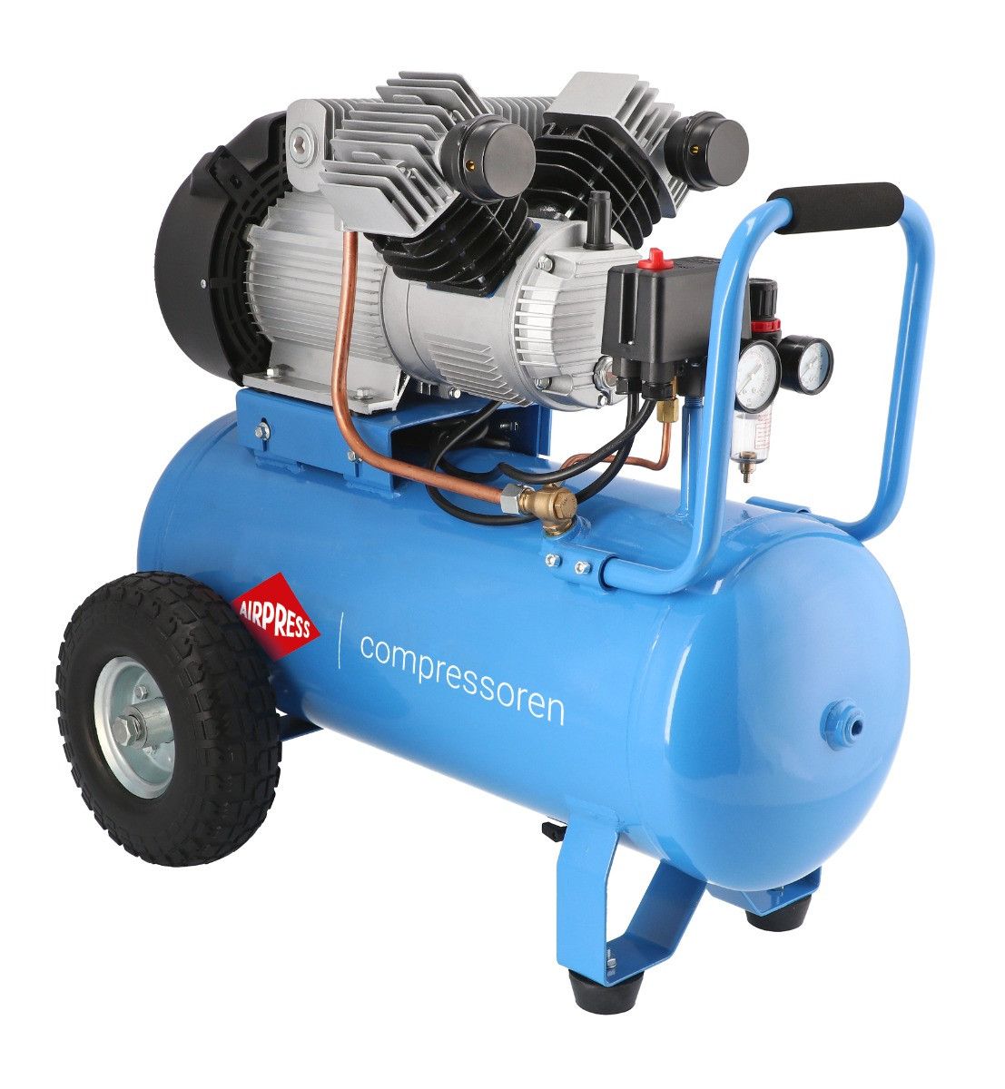 Airpress kompresor dwutłokowy LM 50-350 10 bar 3 KM/2.2 kW 328 l/min 50 l