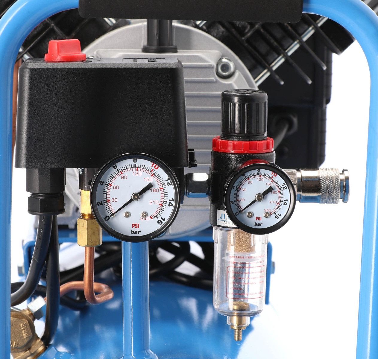 Airpress kompresor dwutłokowy LM 50-350 10 bar 3 KM/2.2 kW 328 l/min 50 l