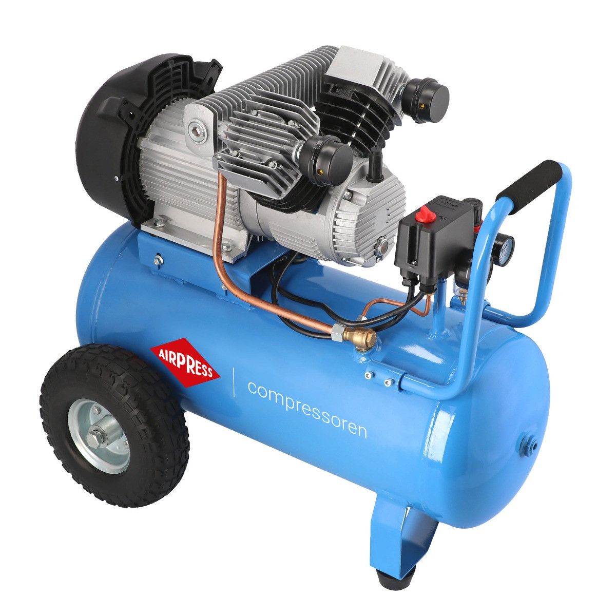 Airpress kompresor dwutłokowy LM 50-350 10 bar 3 KM/2.2 kW 328 l/min 50 l