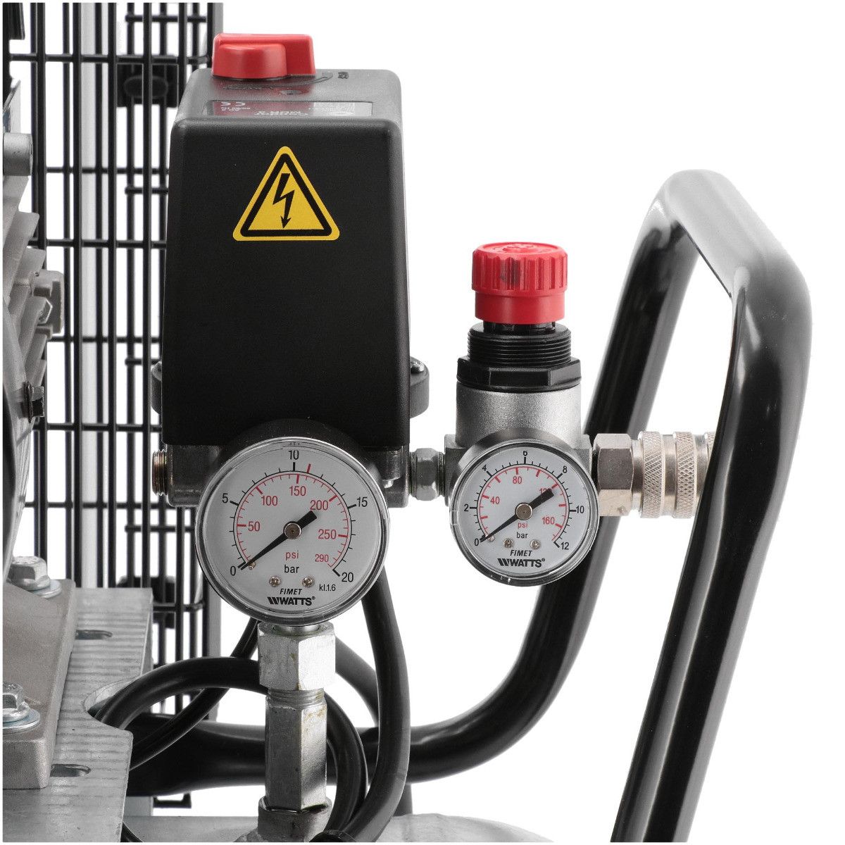 Airpress kompresor dwutłokowy G 700-90 Pro 11 bar 5.5 KM/4 kW 400V 441 l/min 90 l galwanizowany