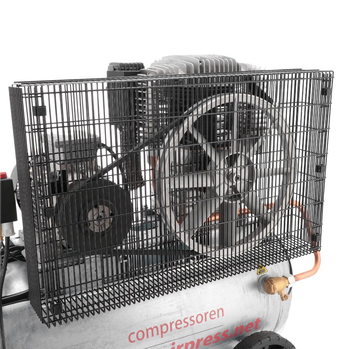 Airpress kompresor dwutłokowy G 700-90 Pro 11 bar 5.5 KM/4 kW 400V 441 l/min 90 l galwanizowany