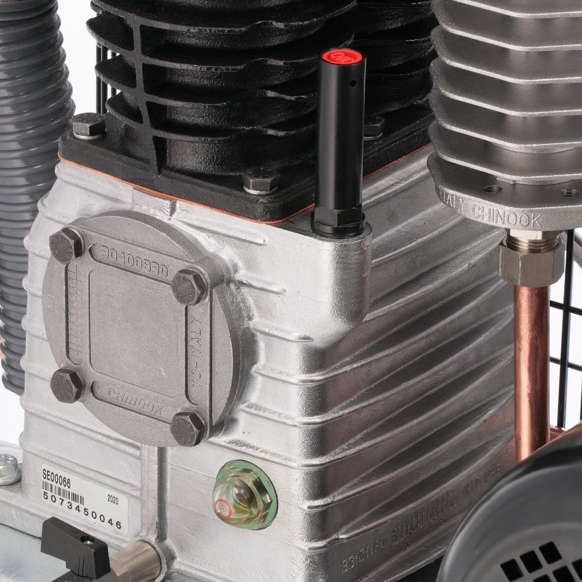 Airpress kompresor dwutłokowy G 625-90 Pro 10 bar 4 KM/3 kW 400V 539 l/min 90 l galwanizowany
