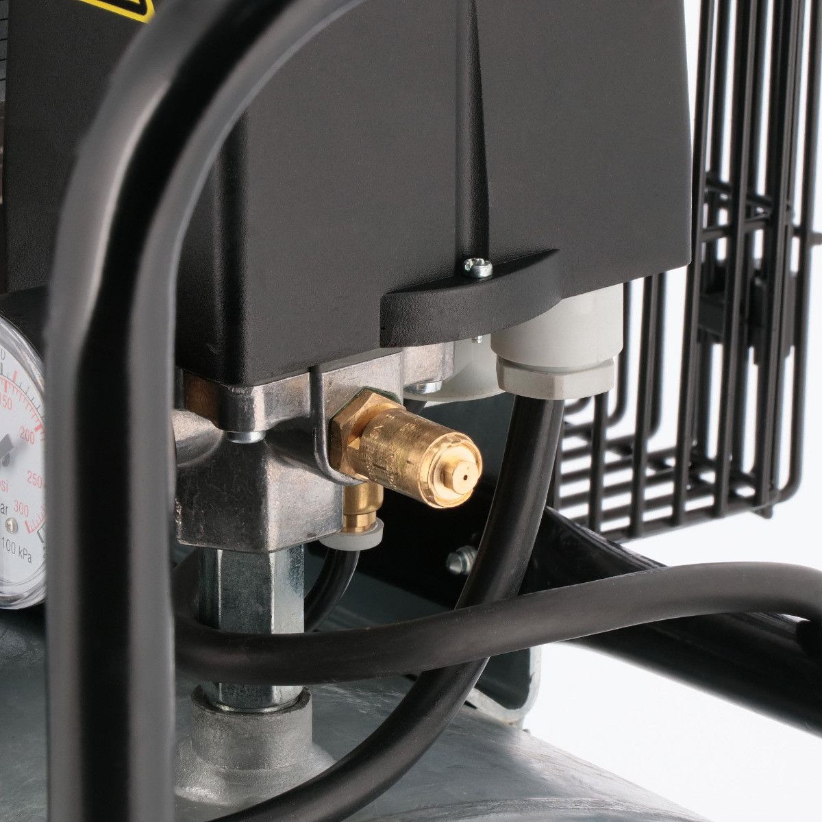 Airpress kompresor dwutłokowy G 625-90 Pro 10 bar 4 KM/3 kW 400V 539 l/min 90 l galwanizowany