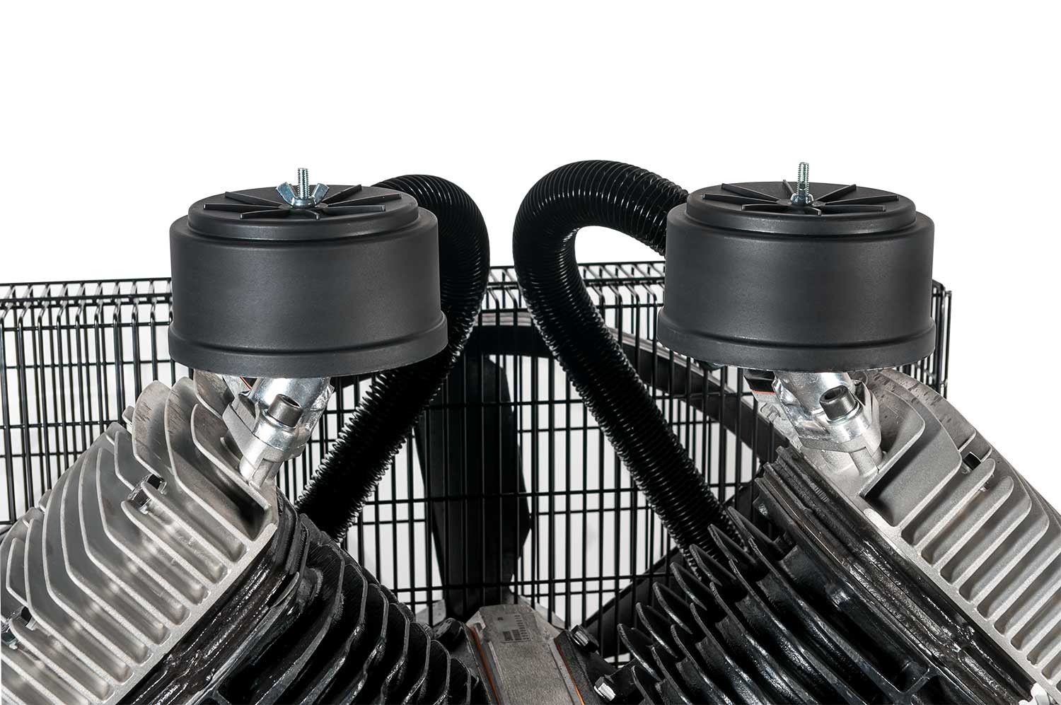 Airpress kompresor G 2000-500 SD Pro 11 bar 15 KM/11 kW 400V 1393 l/min 500 l galwanizowany - połączenie gwiazda-trójkąt