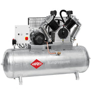 Airpress kompresor G 2500-500 SD Pro 11 bar 20 KM/15 kW 400V 2148 l/min 500 l galwanizowany - połączenie gwiazda-trójkąt