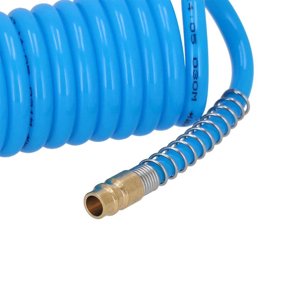 Wąż pneumatyczny spiralny PU uzbrojony 5 m fi 8 x 5 mm