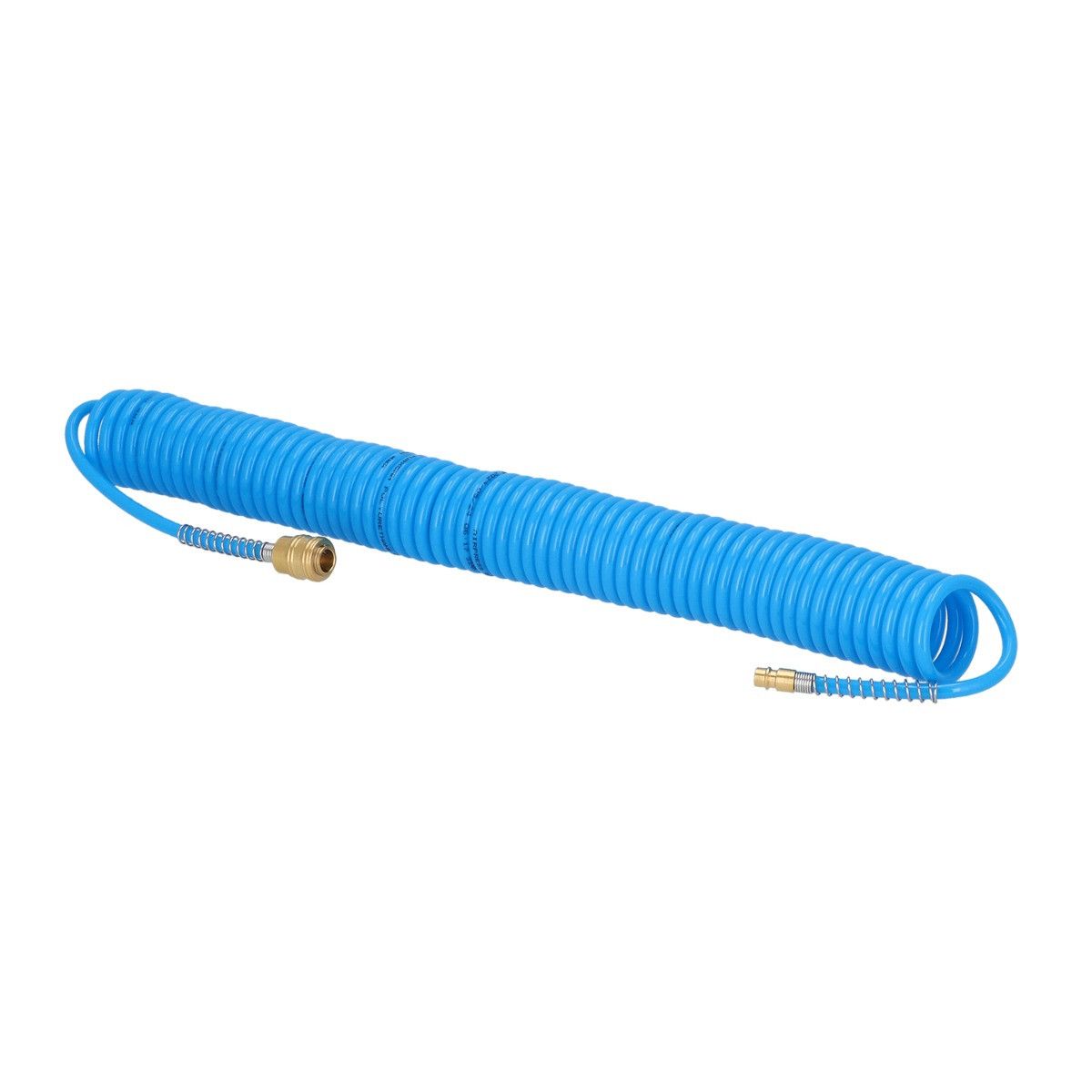 Wąż pneumatyczny spiralny PU uzbrojony 10 m fi 8 x 5 mm