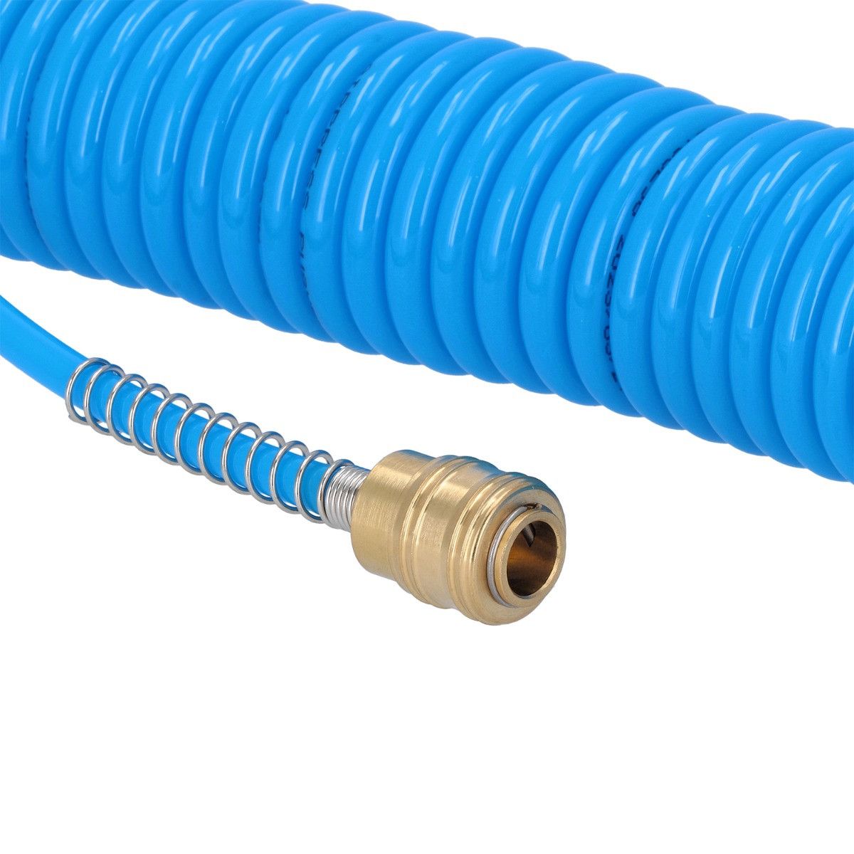 Wąż pneumatyczny spiralny PU uzbrojony 10 m fi 8 x 5 mm