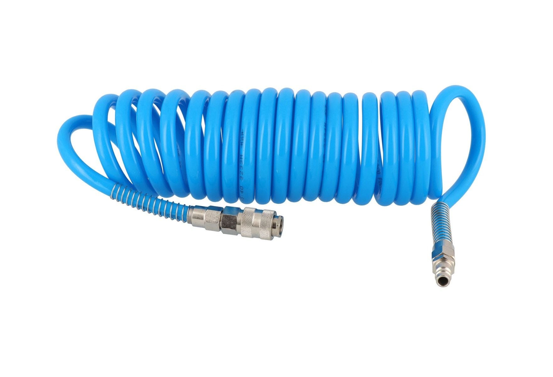 Wąż pneumatyczny spiralny PU uzbrojony 5 m fi 12 x 8 mm