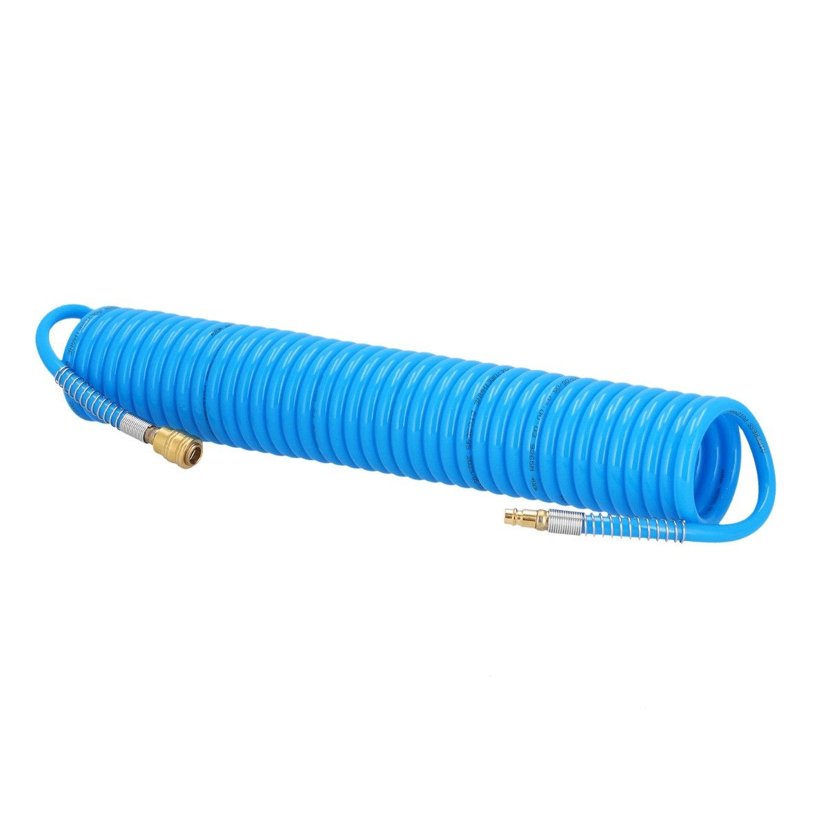 Wąż pneumatyczny spiralny PU uzbrojony 10 m fi 12 x 8 mm