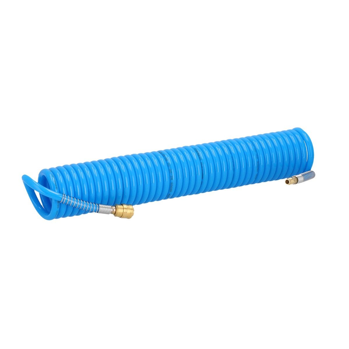 Wąż pneumatyczny spiralny PU uzbrojony 10 m fi 12 x 8 mm