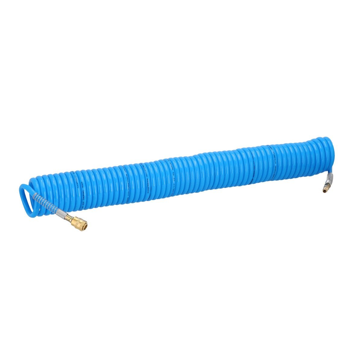 Wąż pneumatyczny spiralny PU uzbrojony 15 m fi 12 x 8 mm