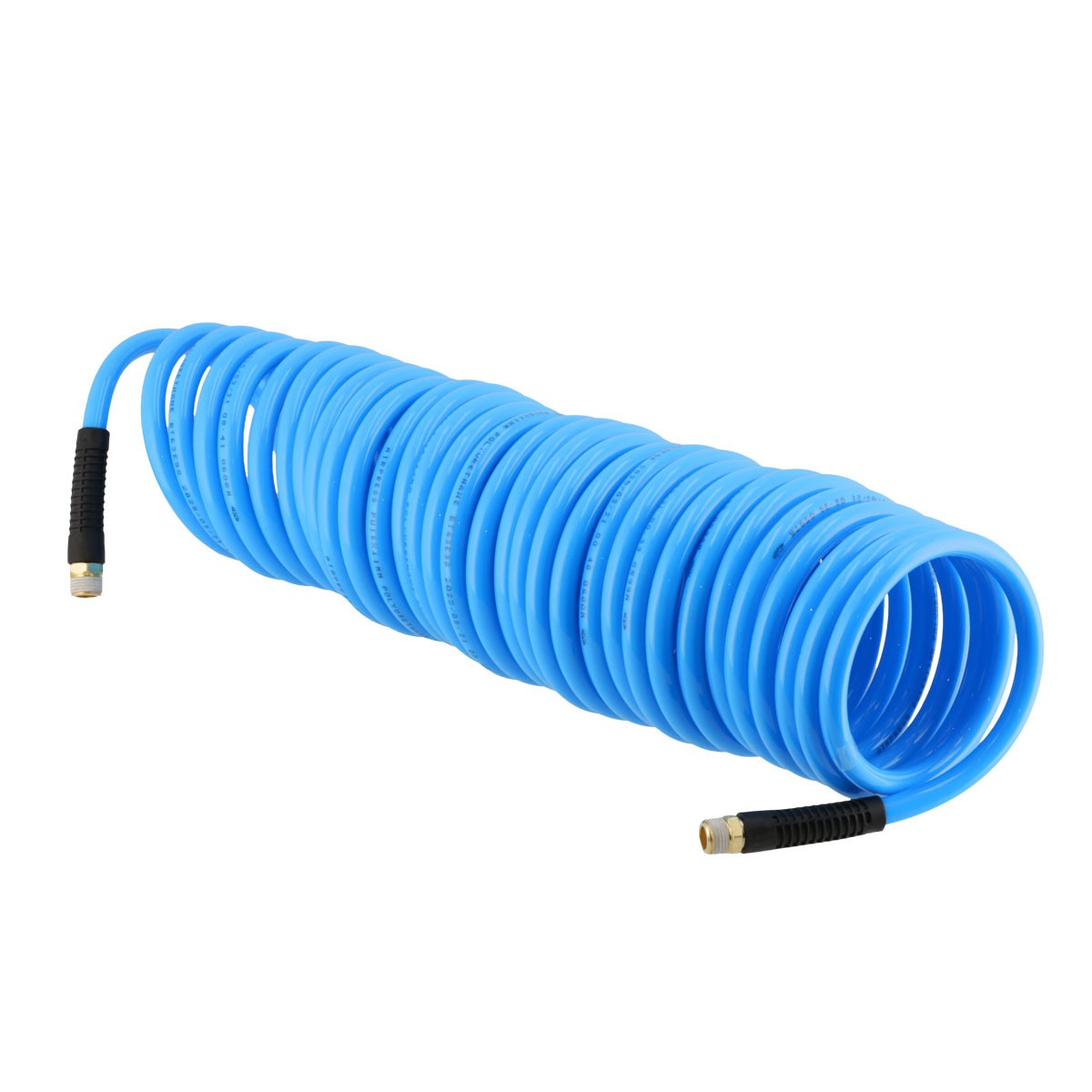 Wąż pneumatyczny spiralny PU uzbrojony 15 m fi 16 x 12 mm