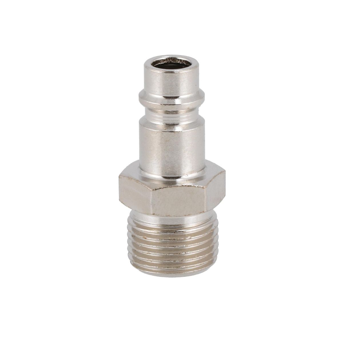 Złączka stalowa 3/8" GZ hartowana, typ Euro Airpress, króciec z gwintem