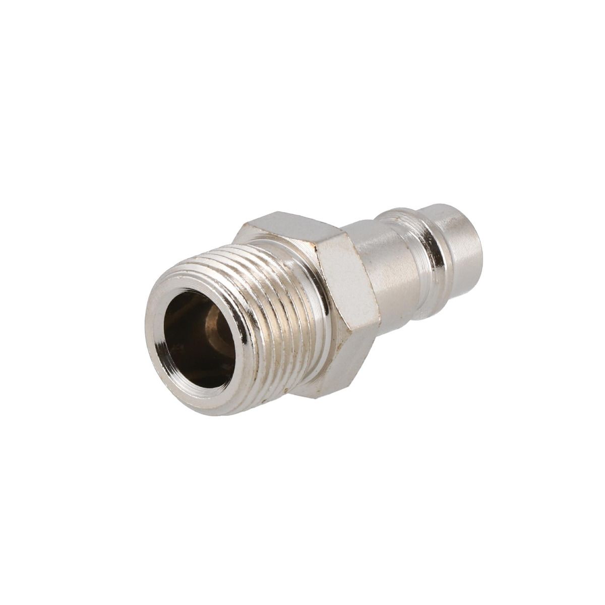 Złączka stalowa 3/8" GZ hartowana, typ Euro Airpress, gwint zewnętrzny