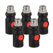 Szybkozłączka bezpieczna 1/2" GZ Euro Airpress zestaw 5szt