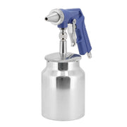 Pistolet do piaskowania 1/4" 6-8 bar 250-300 l/min ze zbiornikiem 1l