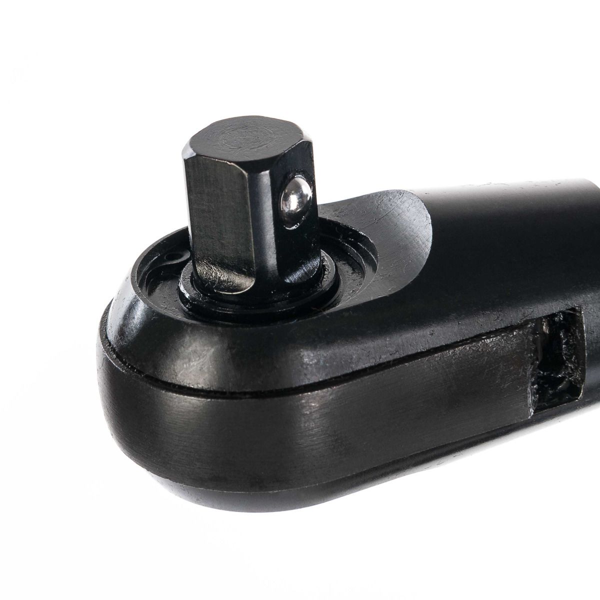 Głowica grzechotki pneumatycznej Airpress: czarny zaczep z wystającym sworzniem