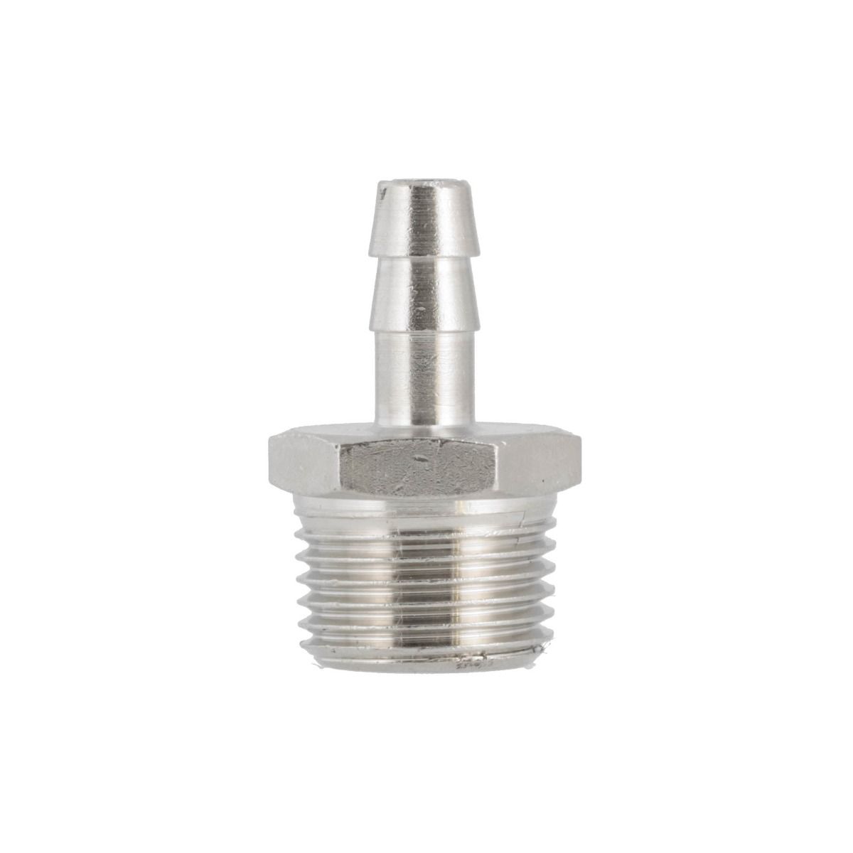 Przyłącze na wąż Airpress GZ 1/2"x8 mm z gwintem i króćcem, widok z boku