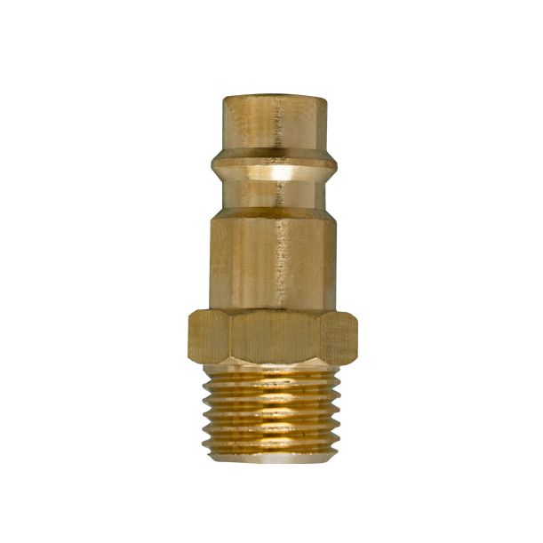 Mosiężny wtyk pneumatyczny 1/2" GZ Euro Airpress z gwintem