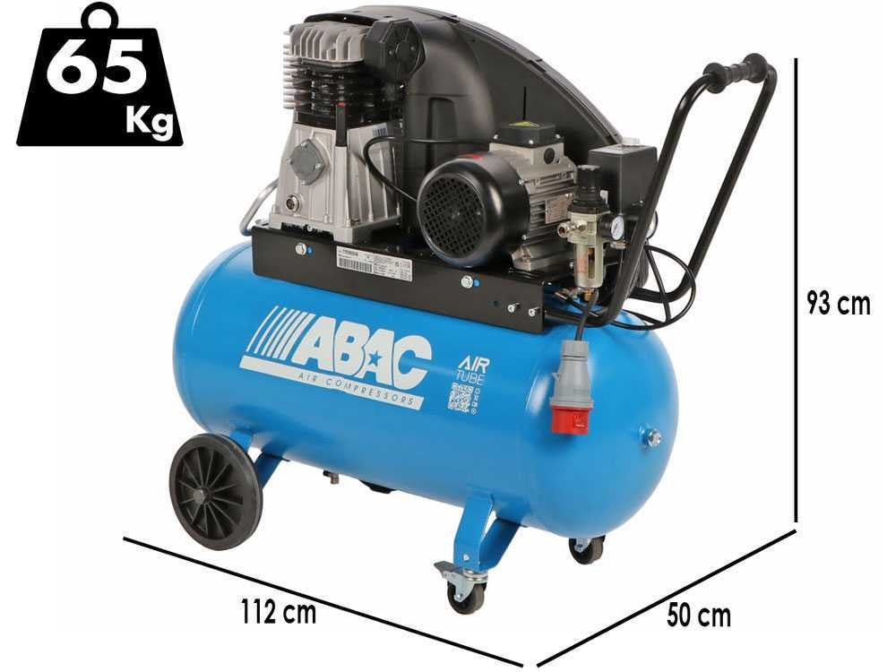 Sprężarka tłokowa ABAC PRO EXP A49B 90 CT3 | 11 bar | 3.0KM/2.2kW | 444 l/min | 90l | 400V