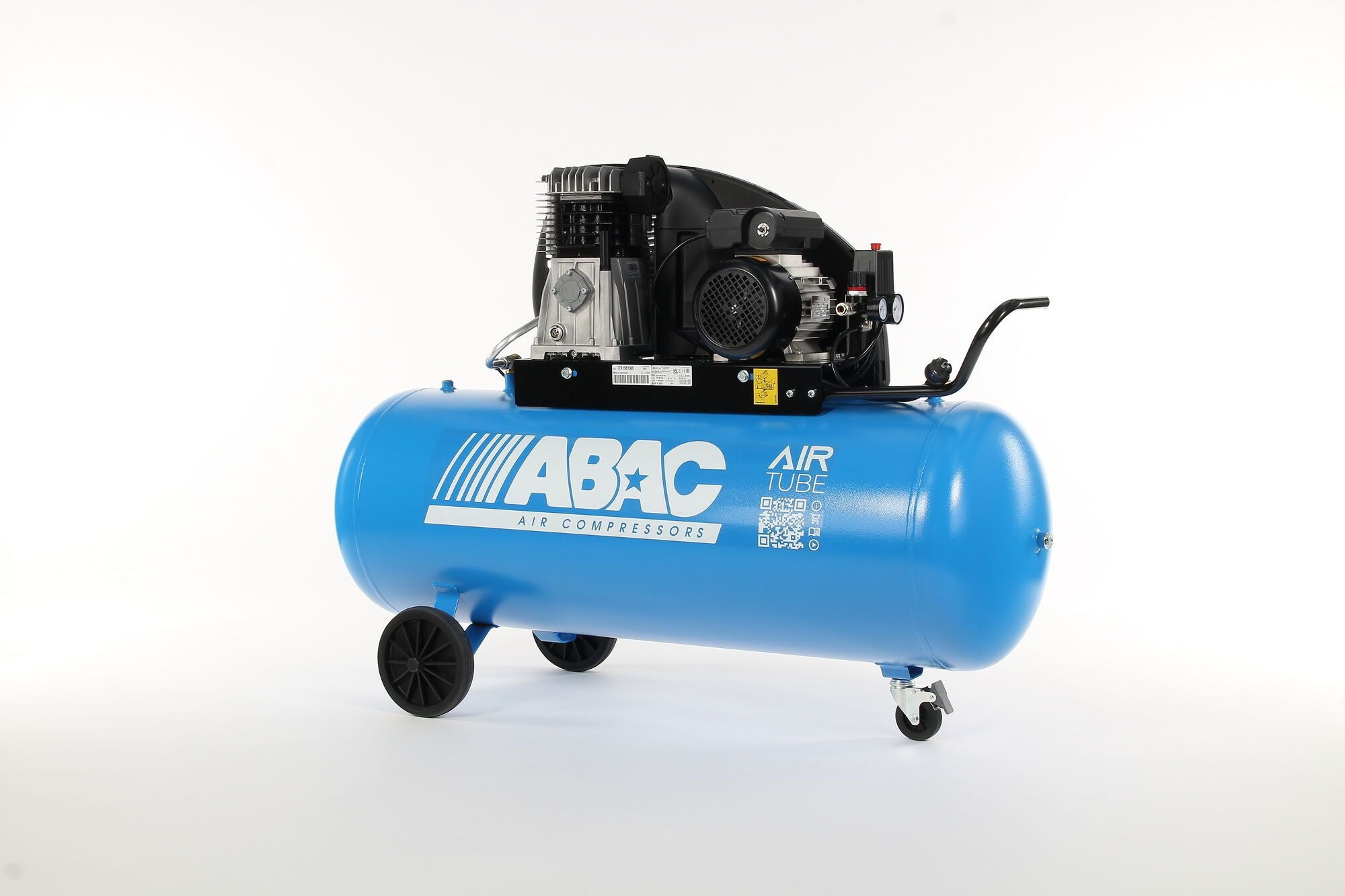 Kompresor Dwutłokowy ABAC LINE EXT A39B 200 CM3 (4116024282, 4116024151) | 10 bar | 3.0KM/2.2kW | 393l/min | 200l | 230V