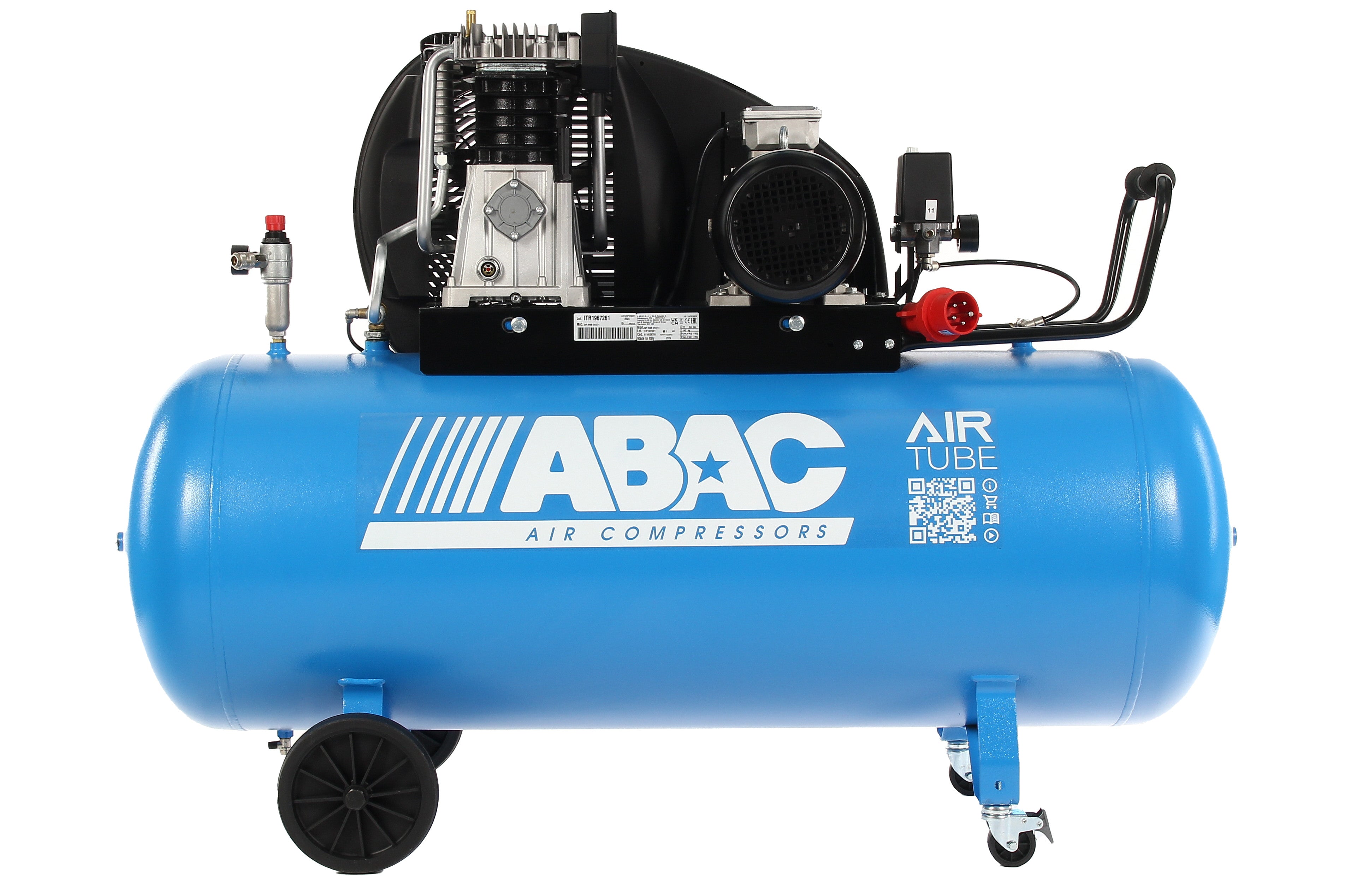 Kompresor dwutłokowy ABAC PRO EXP A49B 270 CT5,5 (4116000243) | 11 bar | 5.5 KM / 4.0 kW | 595 l/min | 270l | 400V